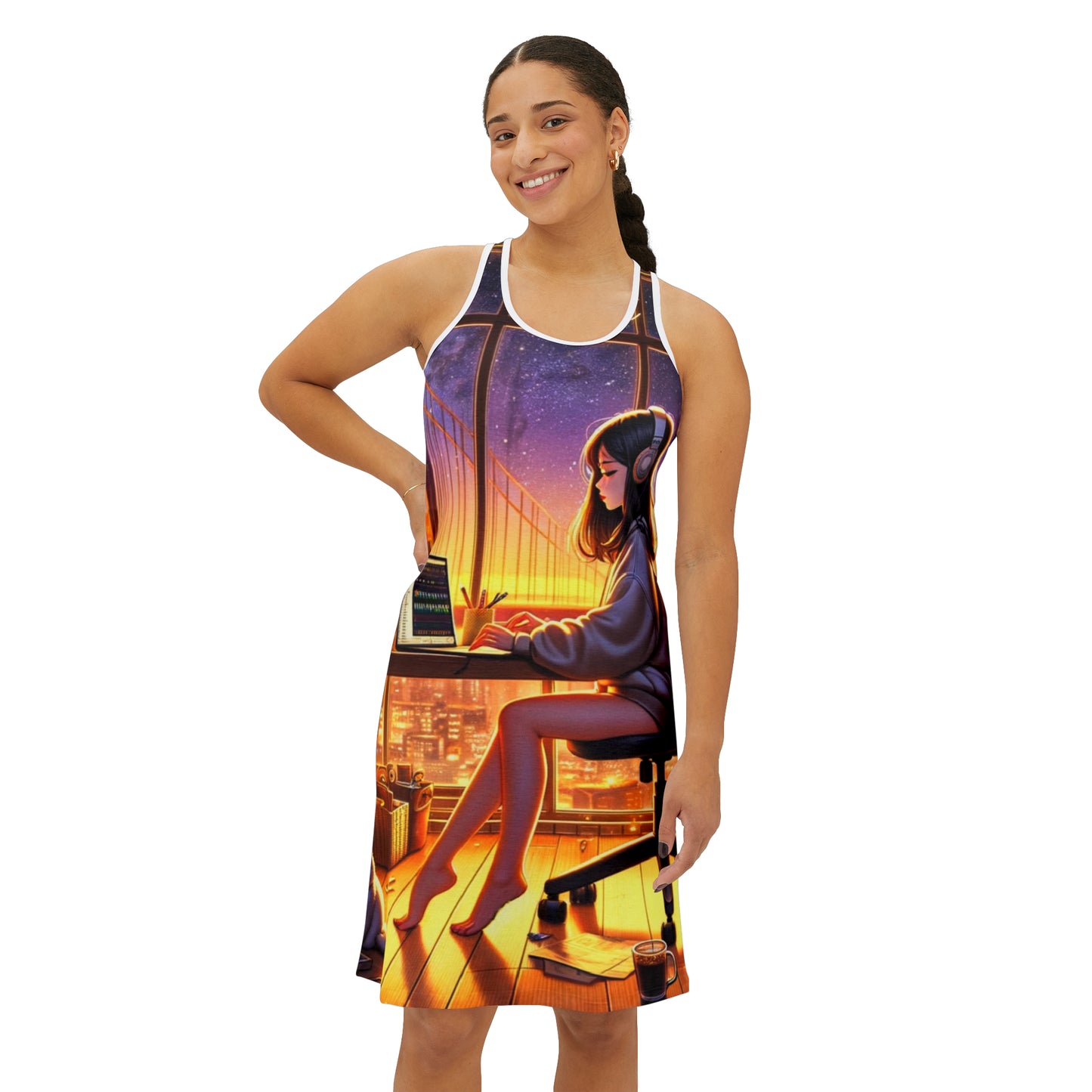 Women's Racerback Dress (AOP)